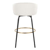 Claire 30" Fixed-Height Barstool - Set of 2