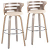 Cosini 30" Fixed-Height Barstool - Set of 2
