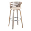 Cosini 30" Fixed-Height Barstool - Set of 2