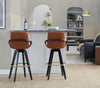 Cosmo 30" Fixed-Height Barstool - Set of 2
