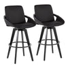 Cosmo 30" Fixed-Height Barstool - Set of 2