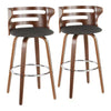 Cosini 30" Fixed-Height Barstool - Set of 2