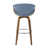 Curvini 30'' Fixed-Height Barstool - Set of 2