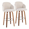 Dahlia 30" Fixed-Height Barstool - Set of 2