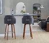 Dahlia 30" Fixed-Height Barstool - Set of 2