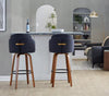 Dahlia 30" Fixed-Height Barstool - Set of 2