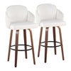 Dahlia 30" Fixed-Height Barstool - Set of 2