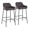 Daniella Fixed-Height Bar Stool - Set of 2