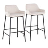 Daniella Fixed-Height Bar Stool - Set of 2