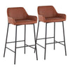 Daniella Fixed-Height Bar Stool - Set of 2