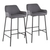 Daniella Fixed-Height Bar Stool - Set of 2
