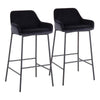 Daniella Fixed-Height Bar Stool - Set of 2
