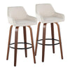 Daniella 30" Fixed-Height Barstool - Set of 2