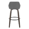 Daniella 30" Fixed-Height Barstool - Set of 2
