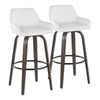 Daniella 30" Fixed-Height Barstool - Set of 2