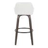 Daniella 30" Fixed-Height Barstool - Set of 2