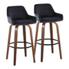 Daniella 30" Fixed-Height Barstool - Set of 2