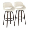 Fabrico 30" Fixed-Height Barstool - Set of 2