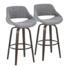 Fabrico 30" Fixed-Height Barstool - Set of 2