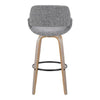 Fabrico 30" Fixed-Height Barstool - Set of 2