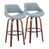 Fabrico 30" Fixed-Height Barstool - Set of 2