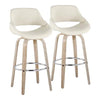 Fabrico 30" Fixed-Height Barstool - Set of 2