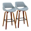 Fabrico 30" Fixed-Height Barstool - Set of 2