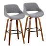 Fabrico 30" Fixed-Height Barstool - Set of 2