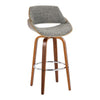 Fabrizzi 30" Fixed-Height Barstool - Set of 2