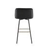 Fran 30" Swivel Fixed-Height Barstool - Set of 2
