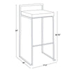 Fuji Stacker Barstool - Set of 2