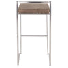 Fuji Stacker 30" Fixed-Height Barstool - Set of 3
