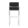 Fuji High Back 30" Fixed-Height Barstool - Set of 3