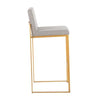 Fuji High Back Barstool - Set of 2