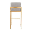 Fuji High Back Barstool - Set of 2