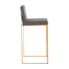Fuji High Back Barstool - Set of 2