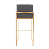 Fuji High Back Barstool - Set of 2