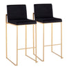 Fuji High Back Barstool - Set of 2