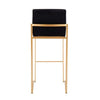 Fuji High Back Barstool - Set of 2