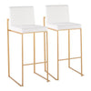 Fuji High Back Barstool - Set of 2