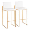 Fuji High Back Barstool - Set of 2