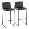 Fuji High Back Barstool - Set of 2