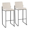 Fuji High Back Barstool - Set of 2