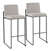 Fuji High Back Barstool - Set of 2