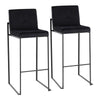 Fuji High Back Barstool - Set of 2