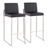 Fuji High Back Barstool - Set Of 2