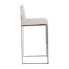 Fuji High Back Barstool - Set of 2