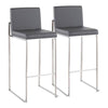 Fuji High Back Barstool - Set of 2