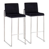 Fuji High Back Barstool - Set of 2