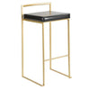 Fuji Stacker 30" Fixed-Height Barstool - Set of 3